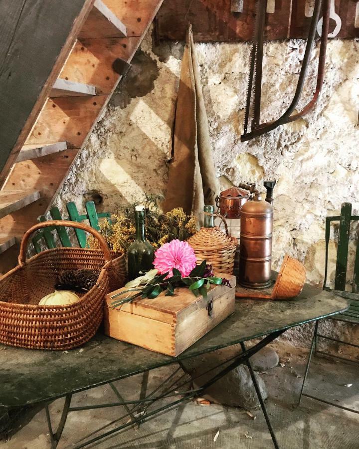 Le Logis Blanc Bed&Breakfast Coursan Bagian luar foto